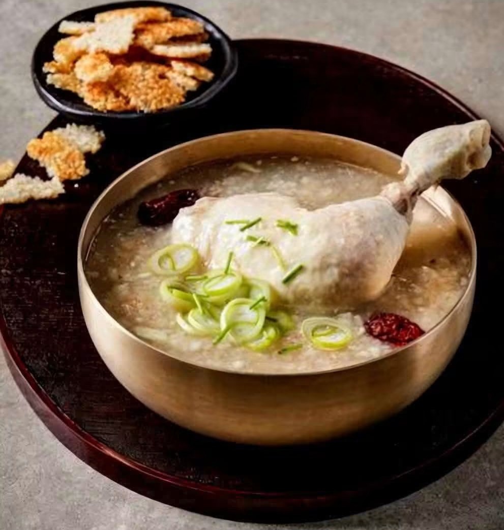 누룽지 닭다리 삼계탕