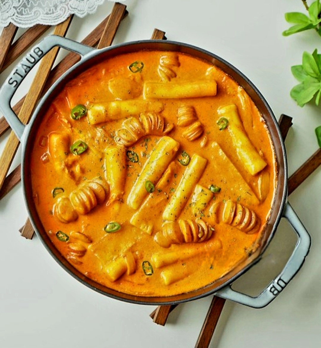 로제 떡볶이 재료