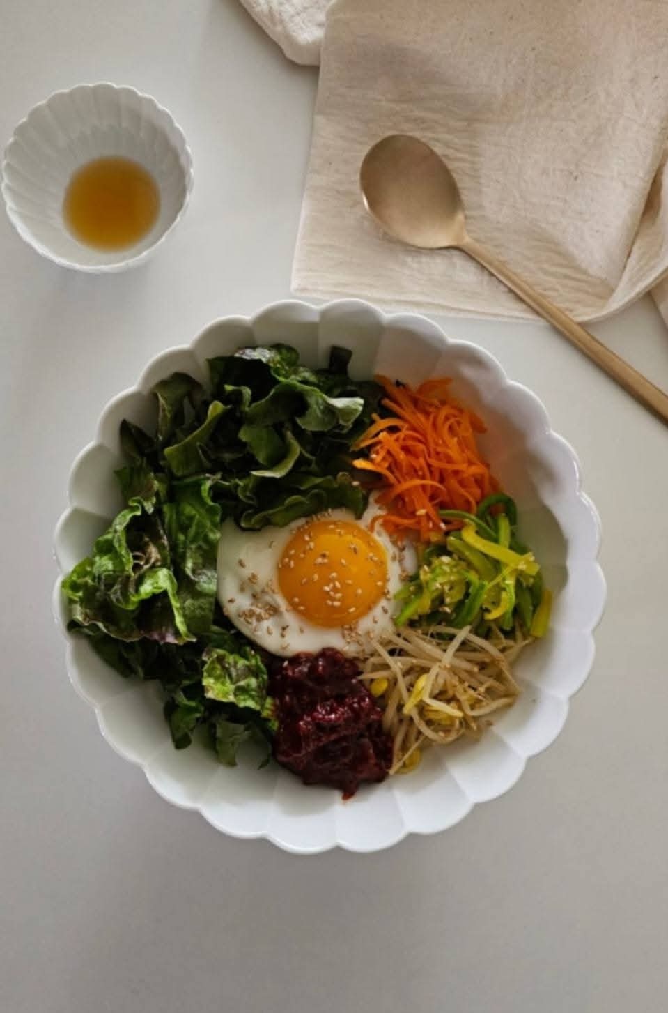 참치 야채 비빔밥